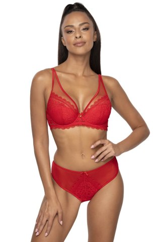 Biustonosz push up Biustonosz Push-up Model 0198/11 Estelle Red - Mat