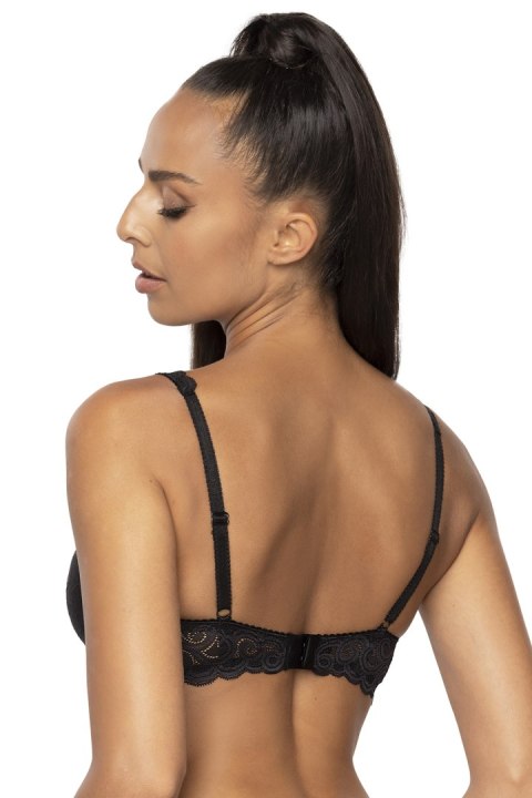 Biustonosz push up Biustonosz Usztywniany Model 3824/22 Natalie Big Black - Mat