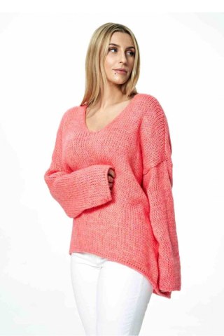 Sweter Damski Model M899 Coral - Figl