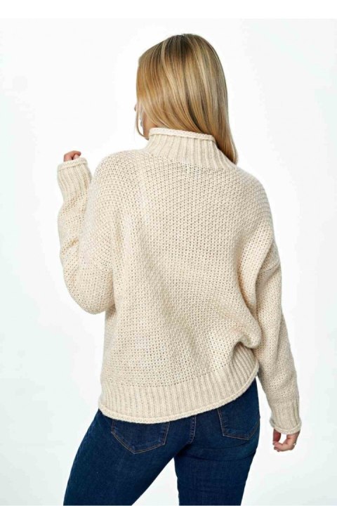 Sweter Damski Model M886 Beige - Figl