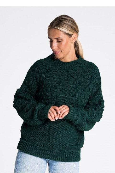Sweter Damski Model M982 Green - Figl Sweter Damski Model M982 Green - Figl