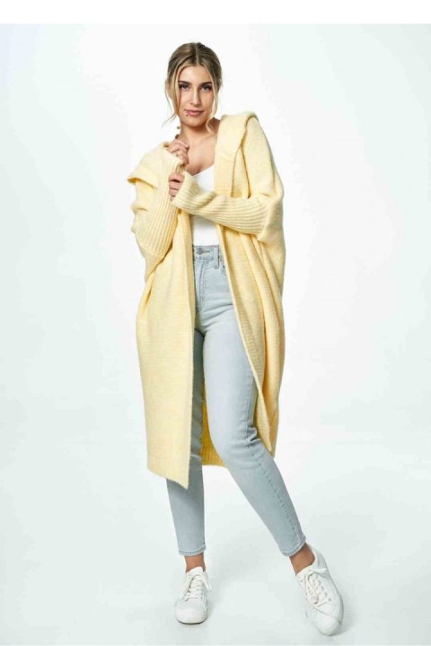 Sweter Kardigan Model M901 Yellow - Figl