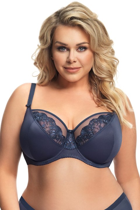 Biustonosz Soft Model Granada K656 Navy - Gorsenia Lingerie