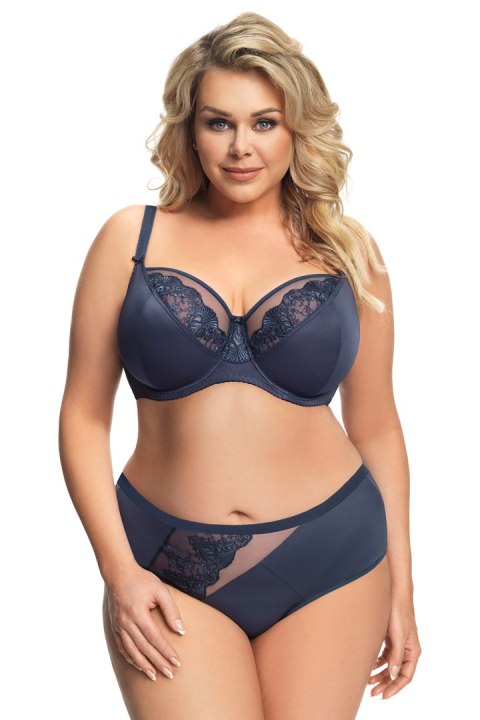 Biustonosz Soft Model Granada K656 Navy - Gorsenia Lingerie