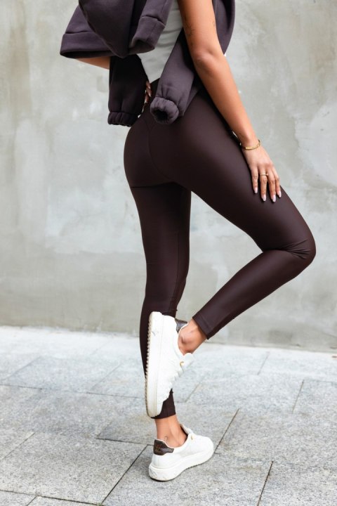 Legginsy Model Naomar T29 Chocolate - IVON