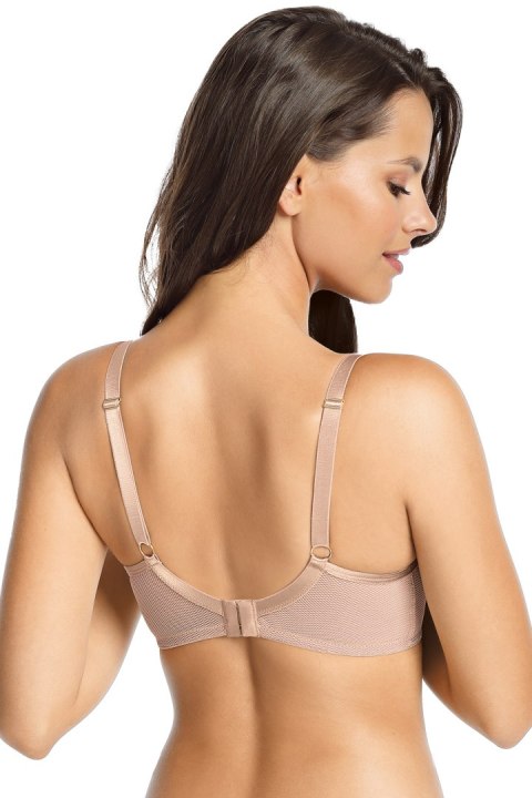 Biustonosz push up Biustonosz Usztywniany Model Moulded 1082 Mocca - Gaia