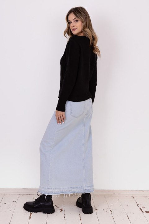 Sweter Damski Model SWE317 Black - MKM Sweter Damski Model SWE317 Black - MKM