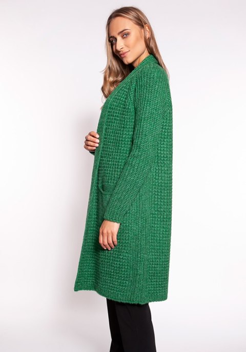 Sweter Kardigan Model PA015 Green - MKM