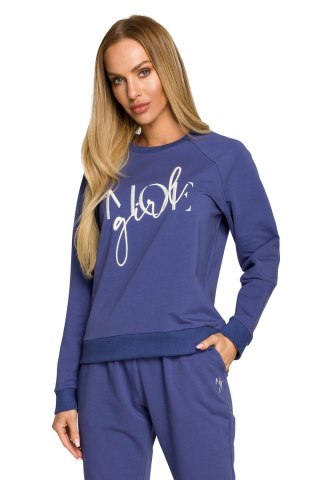 Bluza Damska Model MOE693 Indygo - Moe