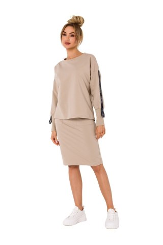 Bluza Damska Model MOE727 Beige - Moe