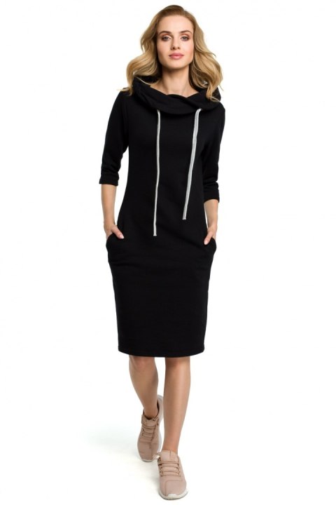 Sukienka Model MOE391 Black - Moe Sukienka Model MOE391 Black - Moe