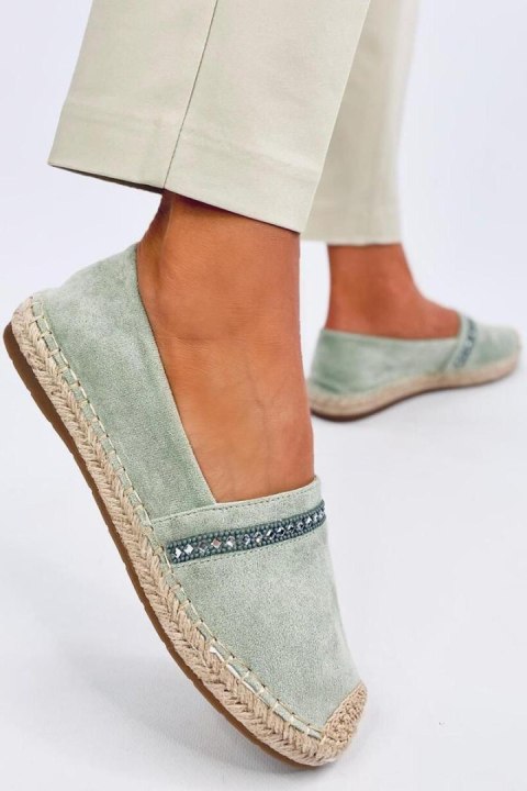 Espadryle damskie ETANCE GREEN - Inello