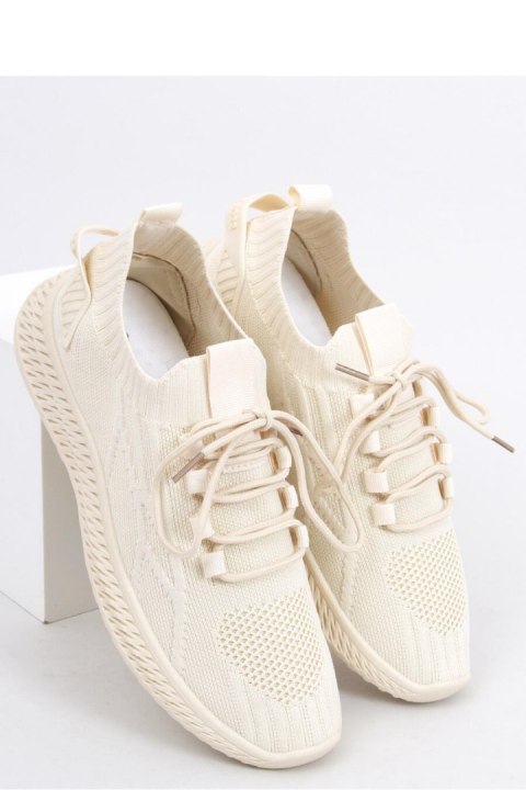 Buty sportowe skarpetkowe ZEWA BEIGE - Inello