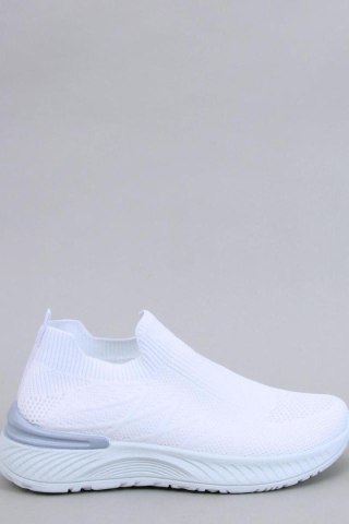 Buty sportowe skarpetkowe FOURNY WHITE - Inello