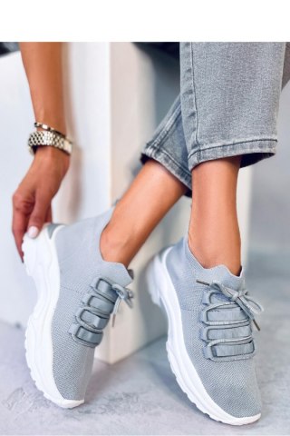 Buty sportowe skarpetkowe VESCO GREY - Inello