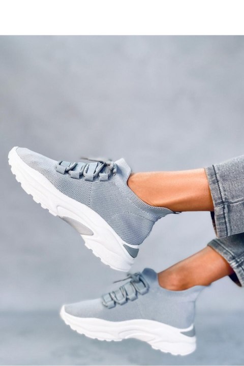 Buty sportowe skarpetkowe VESCO GREY - Inello