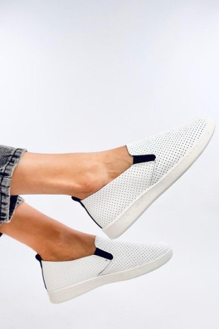 Tenisówki slip-on JOUSSE WHITE/BLACK - Inello