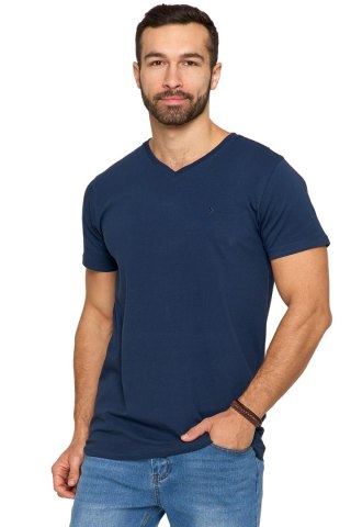 Tshirt Męski Model OTS1500-004 Navy - Moraj