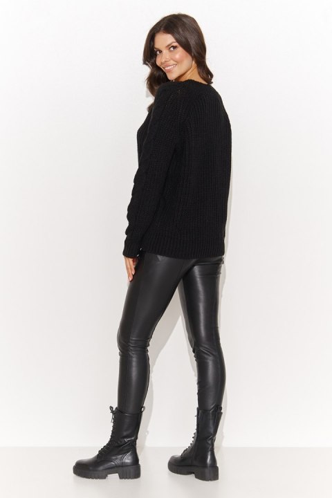 Sweter Damski Model NU_S97 Black - Numinou