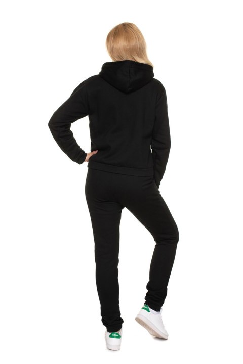 Spodnie Dres Damski Model 0196 Black - PeeKaBoo Spodnie Dres Damski Model 0196 Black - PeeKaBoo
