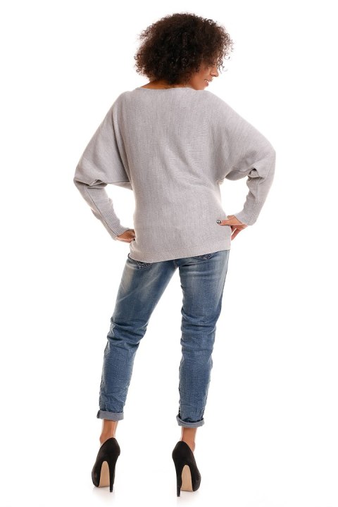 Sweter model 70003C Light Gray - PeeKaBoo