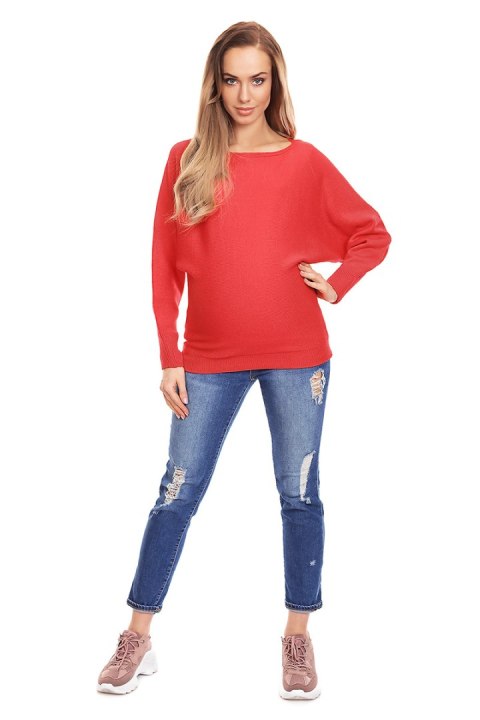 Sweter model 70003C Neon Coral - PeeKaBoo