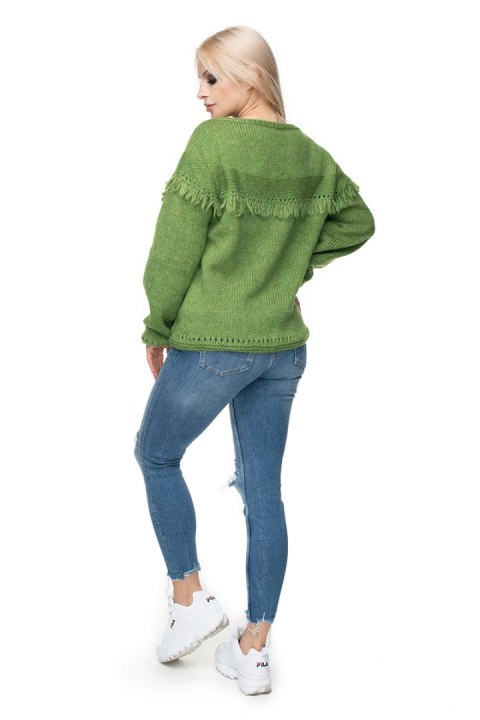 Sweter Damski Model 30062 Green - PeeKaBoo