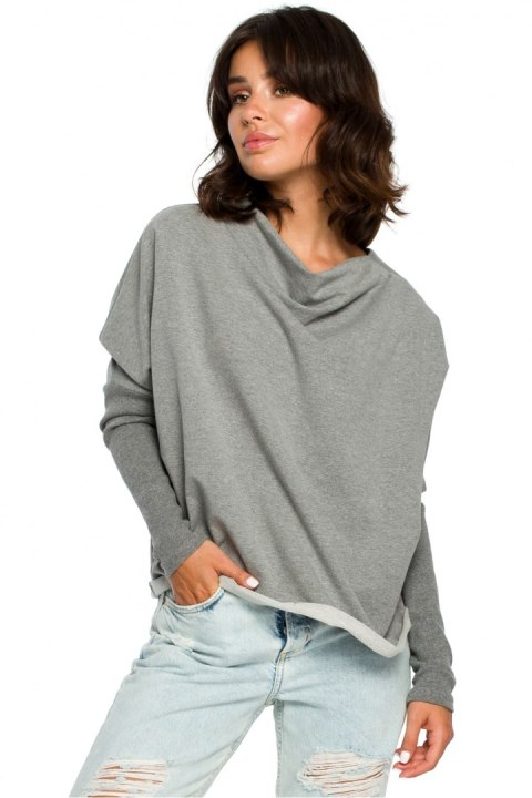 Bluza Damska Model B094 Grey - BeWear