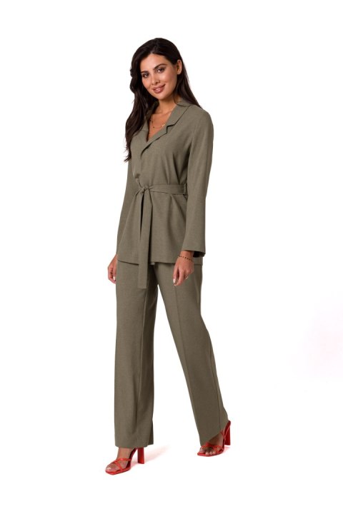 Marynarka Model B253 Oliwka - BeWear Marynarka Model B253 Oliwka - BeWear