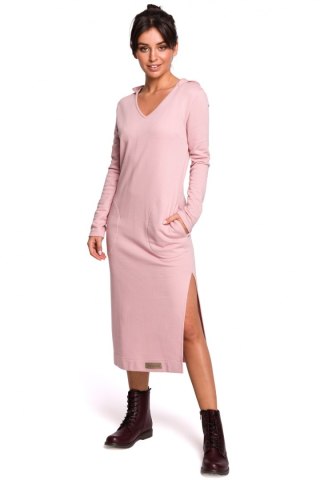 Sukienka Model B128 Powder Pink - BeWear