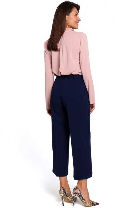 Spodnie Damskie Model S139 Navy - Stylove Spodnie Damskie Model S139 Navy - Stylove