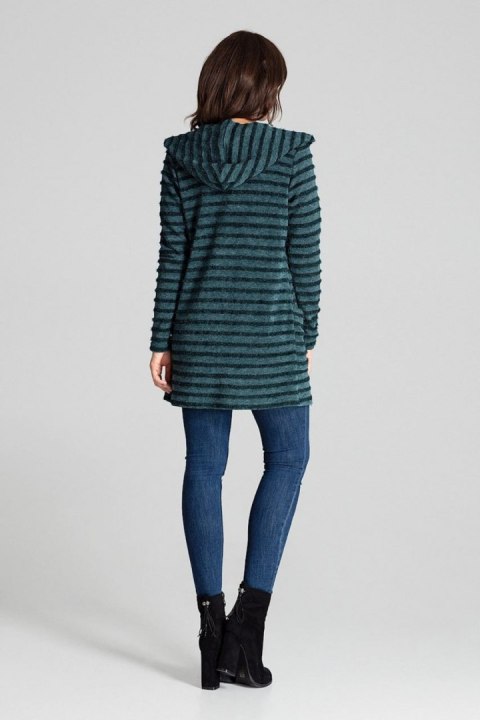 Sweter Kardigan Model L070 Green - Lenitif