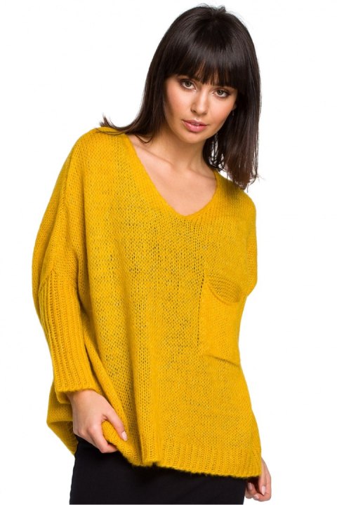 Sweter Damski Model BK018 Honey - BE Knit