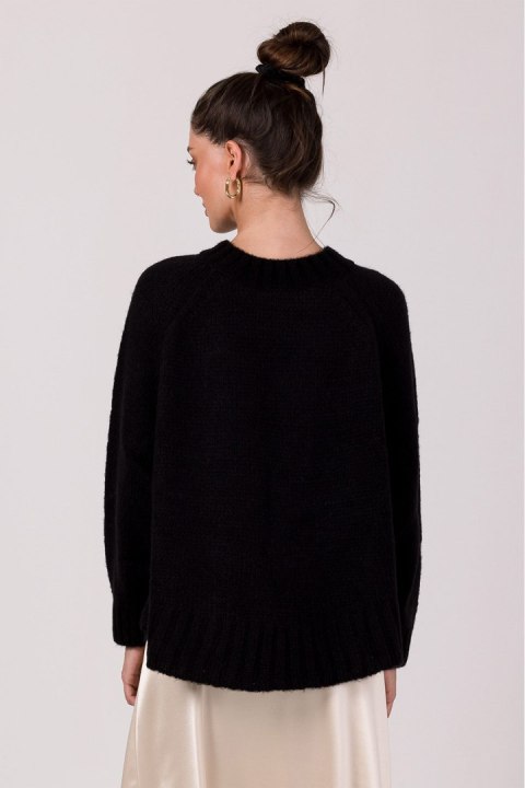 Sweter Damski Model BK105 Black - BE Knit