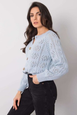 Sweter Kardigan Model TW-SW-BI-591.60 Light Blue - Och Bella