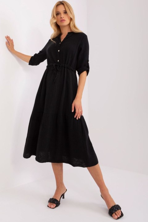 Sukienka Model TW-SK-BI-5829.11X Black - Och Bella Sukienka Model TW-SK-BI-5829.11X Black - Och Bella