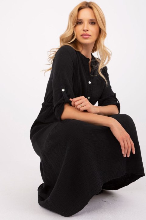 Sukienka Model TW-SK-BI-5829.11X Black - Och Bella Sukienka Model TW-SK-BI-5829.11X Black - Och Bella
