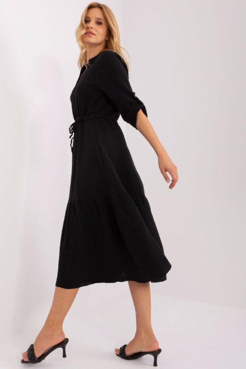 Sukienka Model TW-SK-BI-5829.11X Black - Och Bella Sukienka Model TW-SK-BI-5829.11X Black - Och Bella
