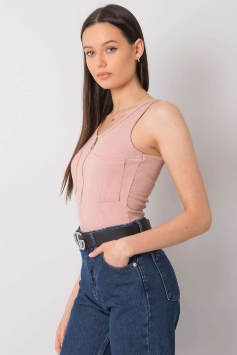 Koszulka Top Model DHJ-TP-13287.36P Light Pink - Italy Moda