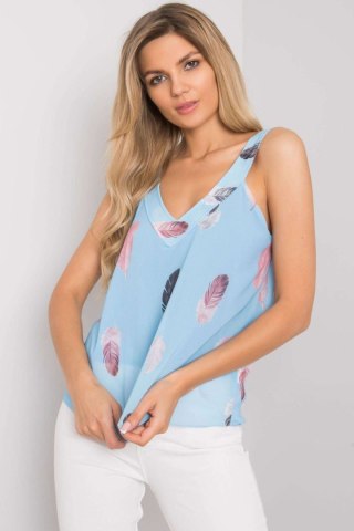 Koszulka Top Model DHJ-TP-13327.06P Light Blue - Italy Moda