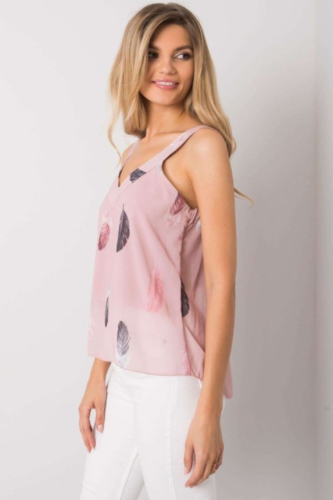 Koszulka Top Model DHJ-TP-13327.06P Light Pink - Italy Moda