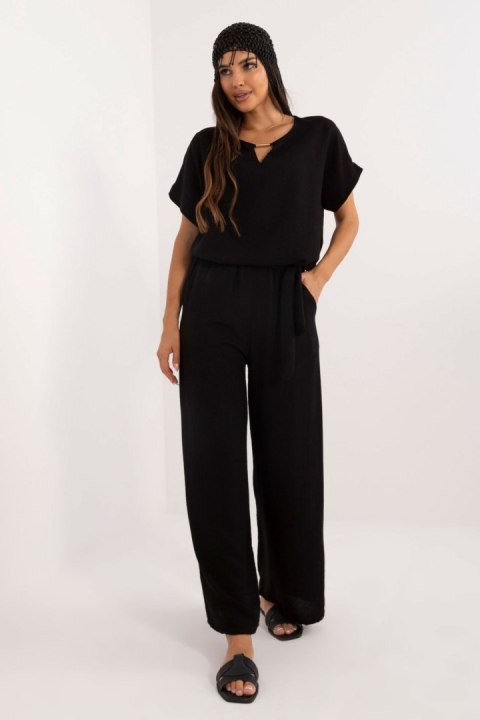 Spodnie Komplet Model DHJ-KMPL-3301.63 Black - Italy Moda Spodnie Komplet Model DHJ-KMPL-3301.63 Black - Italy Moda