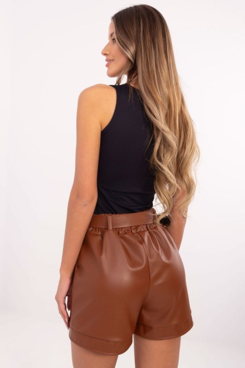 Szorty Damskie Model DHJ-SN-8701.18P Brown - Italy Moda