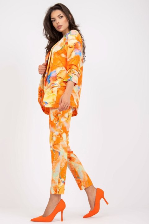 Marynarka Model DHJ-MA-7684A-1.22X Orange - Italy Moda Marynarka Model DHJ-MA-7684A-1.22X Orange - Italy Moda