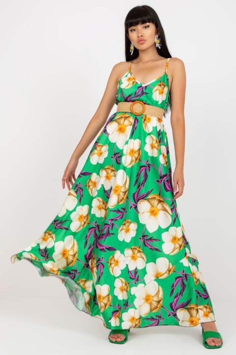 Sukienka Model DHJ-SK-13595.04P Green - Italy Moda Sukienka Model DHJ-SK-13595.04P Green - Italy Moda