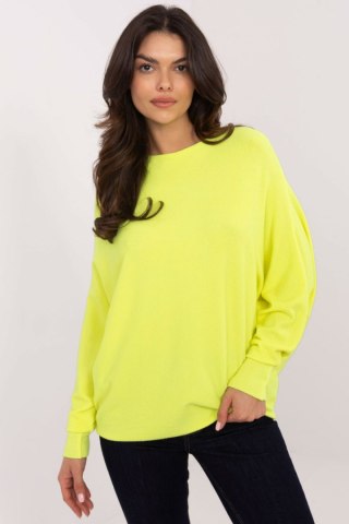 Sweter Damski Model DHJ-SW-8862.91 Fluo Yellow - Italy Moda