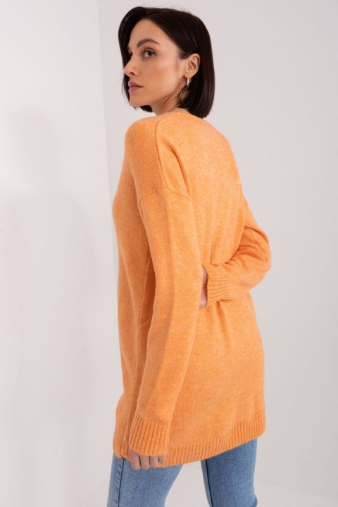 Sweter Damski Model TO-SW-1810.13 Light Orange - Rue Paris