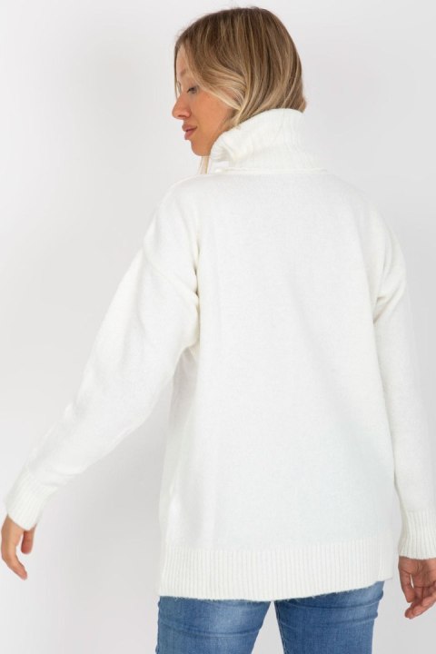 Sweter Damski Model LC-SW-0331.89P White - Rue Paris