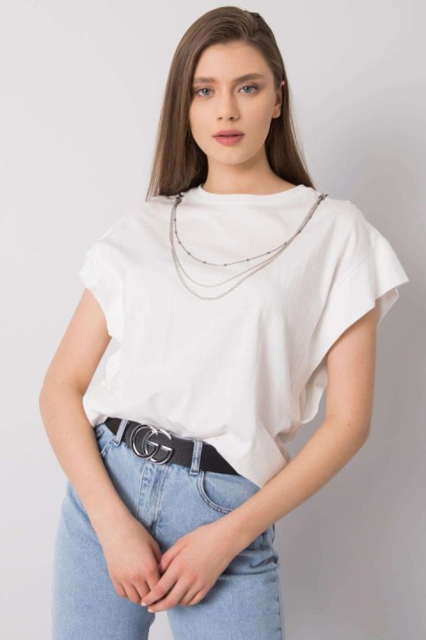 Bluzka Model 157-TS-4170.83 White - Rue Paris