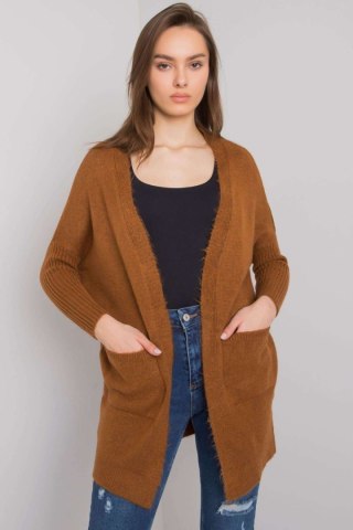 Sweter Kardigan Model ASM-SW-7560.96P Light Brown - Rue Paris